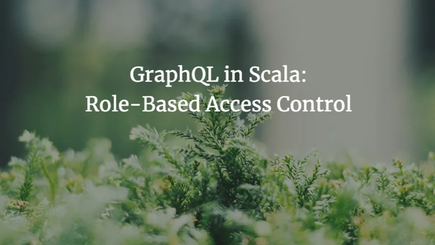 GraphQL in Scala: Role-Based Access Control